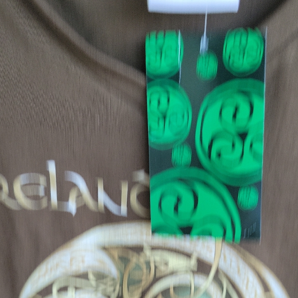IrishGraphic Tee with Celtic Design Ireland XL Traditional Craft Wear - Picture 7 of 10